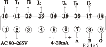 TE-BW194P三相智能功率表